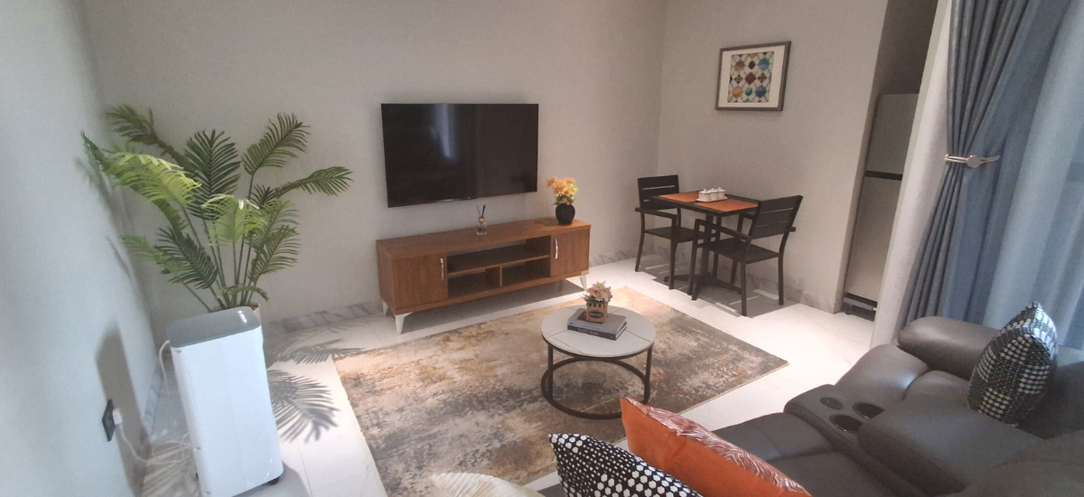 1-Bedroom  and a sitting room spacious Airbnb at $55