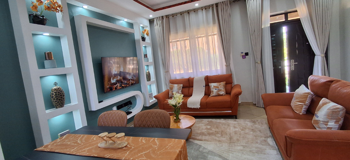 Elegant 3-Bedroom  2bathrooms Airbnb in Naalya